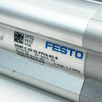 FESTO DSBF-C-32-25-PPVA-N3-R, 1773752, Normzylinder, 1,2 MPa, kompakte Bauweise, hohe Präzision, langlebig.