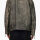 Acne Studios Liker biker jacket, relaxed fit, size 46, 100% cowhide, polyester filling, casual style.