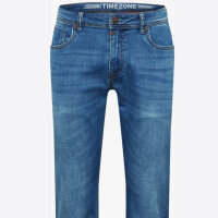 TIMEZONE slim fit jeans, model number: Eduardo, product type: jeans, features: blue, size W36/L34, slim fit design.