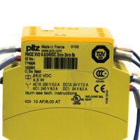 Pilz PNOZ XV2 0,5s Sicherheitsrelais 0.5/24VDC 2n/o 2n/o fix