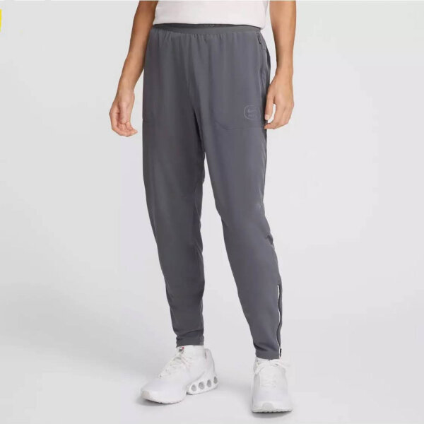 Nike Air Herren Hose, Grau, Gr.M, Sporthose mit elastischem Bund und atmungsaktivem Material.