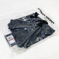 Under Armour B Icon Woven Anorak, Jungen, White/Black, Gr. XS, leichte, atmungsaktive Jacke, ideal für Sport und Freizeit.