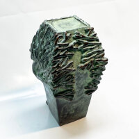 De Levensboom Tree of Life Urn DE Beuk, bronze, handmade, used, stylish design, durable, for memorial purposes.