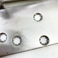 SIMONSWERK, VX 7729/160-4 HA MSTS, 2er Pack, Kratzer, robust, langlebig, ideal für Türbeschläge.