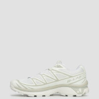 Salomon XT-6 Unisex-Trailschuhe, Größe 40 2/3 (US 8.5 Damen, 7.5 Herren), weiß, ideal für Trails, ohne OVP.