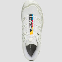 Salomon XT-6 Unisex-Trailschuhe, Größe 40 2/3 (US 8.5 Damen, 7.5 Herren), weiß, ideal für Trails, ohne OVP.