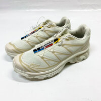 Salomon XT-6 Unisex-Trailschuhe, Größe 40 2/3 (US 8.5 Damen, 7.5 Herren), weiß, ideal für Trails, ohne OVP.