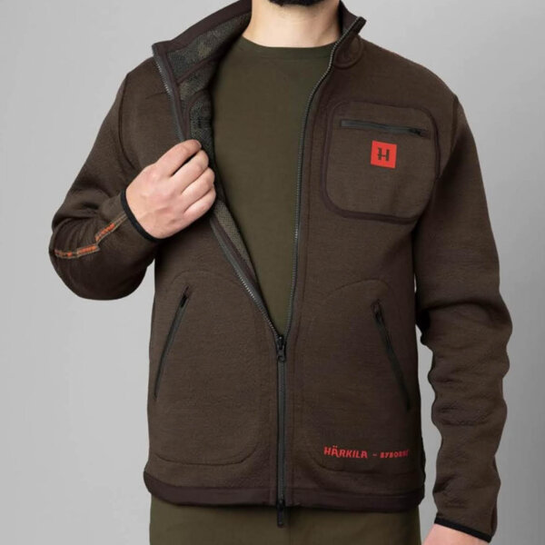 Härkila Kamko Pro Edition reversible jacket, size M, 2-in-1 jacket, water-repellent, breathable, versatile.