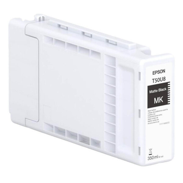 Epson ink cartridges XD3, T50U8, matt black, 350 ML, high color quality, long-lasting print results, ideal for photo printing.