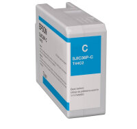Epson SJIC36P-C, C6000 Series, Tintenpatrone, Cyan, hohe...