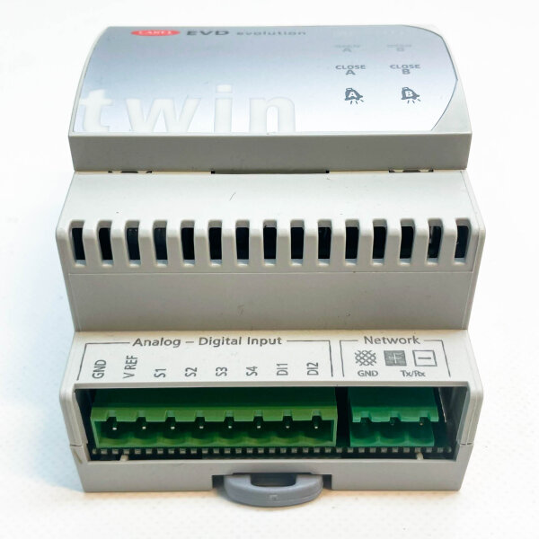 CAREL EVD evolution twin, EVD0000T50, superheat controller, precise temperature control, compact design, reliable overheat protection.