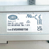 CAREL EVD evolution twin, EVD0000T50, superheat controller, precise temperature control, compact design, reliable overheat protection.
