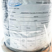 KRONACOM Indoor/Outdoor Drop Cable, G657a2, 4.3mm, 1FO, 500m Reel, 12.3kg, robust für vielseitige Anwendungen.