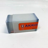AKKO screw-in milling cutter ø 32 mm, high feed, Tungaloy LNMU 0303, threaded shank M16, internal cooling, Z=5