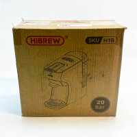 HiBREW H1B, 5-in-1 capsule coffee machine, beige, versatile functions, compact and user-friendly.