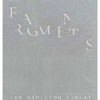 Ian Hamilton Finlay, book, English, 236 pages, poetic...