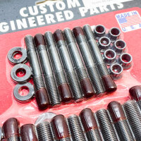 Raceware RWE-2009, Porsche 944, main bearing cap stud set, 2x washers missing, high-quality fastening system.