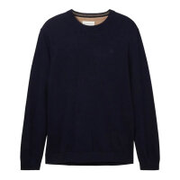 TOM TAILOR Pullover, Rundhals, Rippbündchen, Herren,...