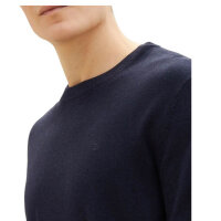 TOM TAILOR Pullover, Rundhals, Rippbündchen, Herren, Größe M, modischer Komfort für jeden Anlass.