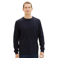 TOM TAILOR Pullover, Rundhals, Rippbündchen, Herren, Größe M, modischer Komfort für jeden Anlass.