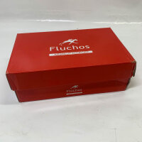 Fluchos F0047 mens moccasin, black, size 45, comfortable design, high-quality materials, ideal for leisure and business.