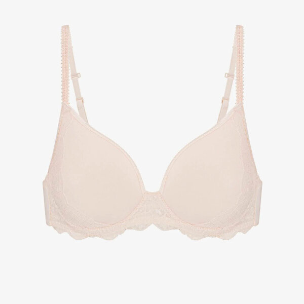 SIMONE PÉRÈLE, 75 E, padded bra, spacer cup Reve, delicate rose Sakura Pink, optimal comfort and support.
