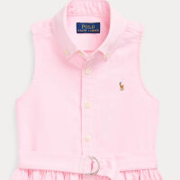 Ralph Lauren Girls Bath Pink Belted Cotton Oxford...