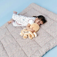 molis&co Baby Schlafsack mit Füßen 0.5 TOG, Sommerschlafsack, atmungsaktiv, ideal für warme Nächte, sorgt für Komfort und Sicherheit.