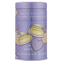 NCLA Beauty lip care set Birthday Cake, Balm 10 ml, Scrub 15 ml, incl. scrubber, moisturizing, nourishing, fragrant.