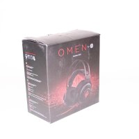 Omen 800 gaming headset (wired, headphone suspension, foldable microphone) black