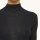 Wolford Aurora Rib Net Top, S, long sleeve, black, elegant design, breathable material, figure-hugging, ideal for layering.