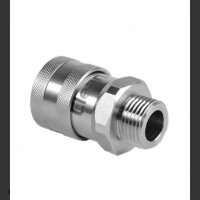 CleanAccess stainless steel quick coupling, 1/2"...