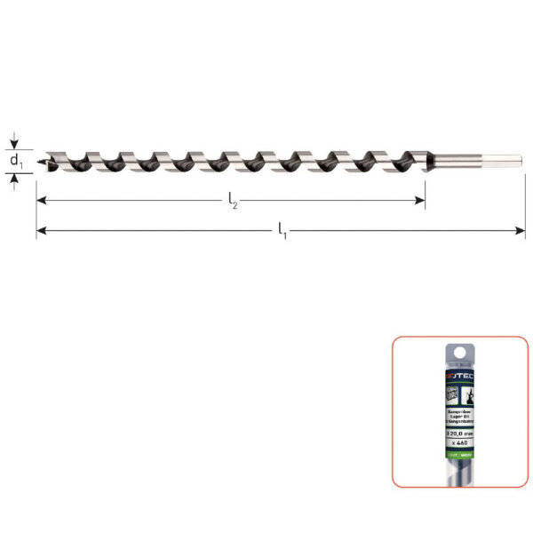 Rotec Schlauchbohrmaschine, Modellnr. nicht verfügbar, Bohrer ø22x155x230, robust, präzise, ideal für professionelle Anwendungen.