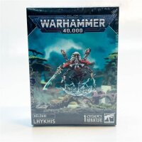 Games Workshop Warhammer 40k, Aeldari Lhykis, game figure, detailed miniature with unique design and play value.