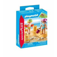 Playmobil Sandcastle Set, 71581, childrens toy, 26 pieces, creative building and play, ideal for little explorers.