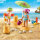 Playmobil Sandcastle Set, 71581, childrens toy, 26 pieces, creative building and play, ideal for little explorers.