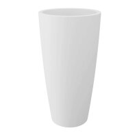 wonido flowerpot, 70 cm high, Ø 36, white, matt,...