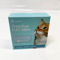 Tractive CAT Mini GPS Tracker, cat tracker, live tracking, position history, health alerts, activity tracking, collar included, subscription required.