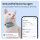Tractive CAT Mini GPS Tracker, cat tracker, live tracking, position history, health alerts, activity tracking, collar included, subscription required.