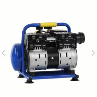 Michelin MX 6-1, geräuscharmer 6L Druckluft Kompressor, kompakt, leise, ideal für Heimwerker und Werkstätten.