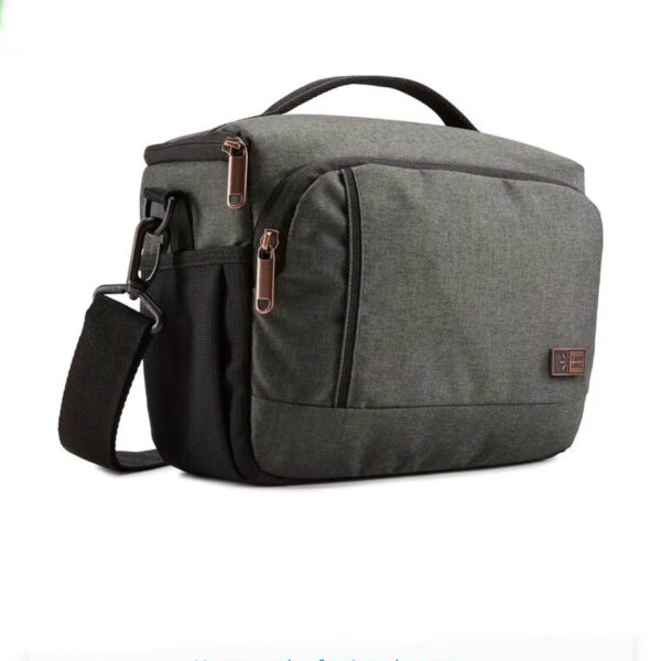 Case Logic 5276, ERA DSLR-Umhängetasche, mittelgroß, Obsidian, ideal für Fotografie, gepolstert, stilvolles Design.