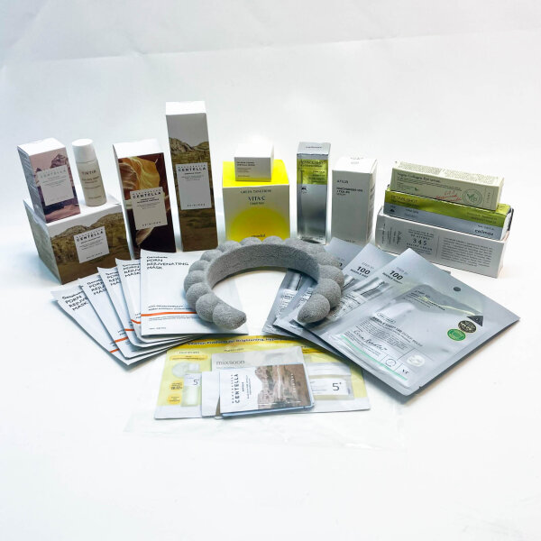 SKIN1004, Dr. Athea, Anua & Celimax – K-Beauty Set mit Serum, Eye Serum, Masken & Toner für strahlende, hydratisierte Haut.