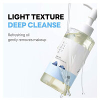 ROUND LAB Dokdo cleansing oil 200 ml, facial cleansing oil, gentle cleansing, moisturizing, best before 05.2027.
