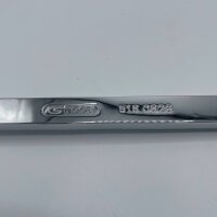 KS Tools 518.0828, double ring spanner, XL, 22x24mm, CHROMEplus, durable, precise workmanship, high comfort.
