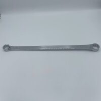 KS Tools 518.0828, double ring spanner, XL, 22x24mm, CHROMEplus, durable, precise workmanship, high comfort.