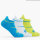 Hoka three-pack running socks, size S, breathable, moisture-wicking, ideal for runners, comfortable and lightweight.