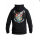 John Doe Hoodie Snake II Black MD JDH5010-M, mens hoodie, size M, stylish design, comfortable and versatile.