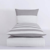 Vency Bettwäsche 240x220, 3-teilig, Grau &...