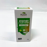 Mussa Canaria, Organic Anti-Aging Cream, 75 ml, 97% natural, with aloe vera, banana, argan oil, vitamin E, for face, eyes, neck.