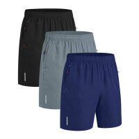 kuzwufs Sporthose 2XL Herren, 3er Pack, Kurz, mit...
